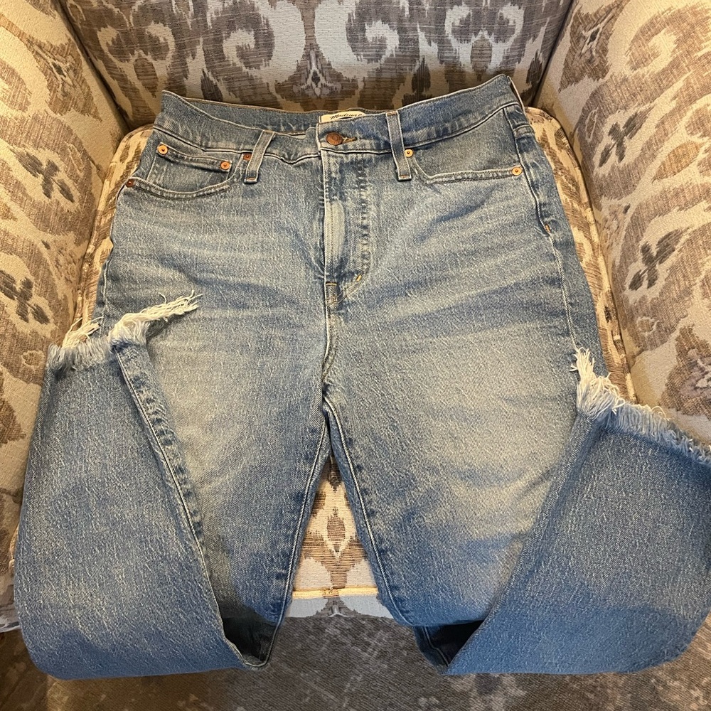 Madewell Vintage Blue Denim Jeans